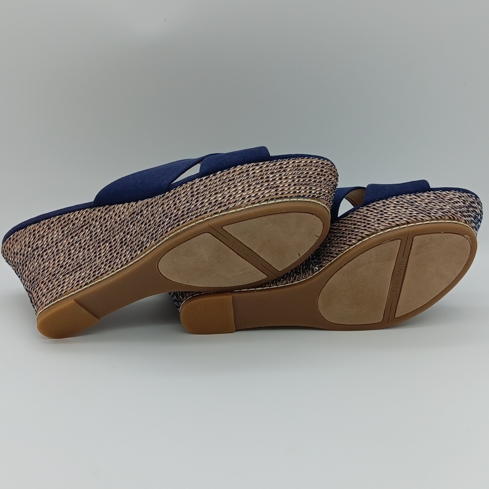 🌟 NEW Nine West Havana Wedge Sandal - Picture 10 of 10